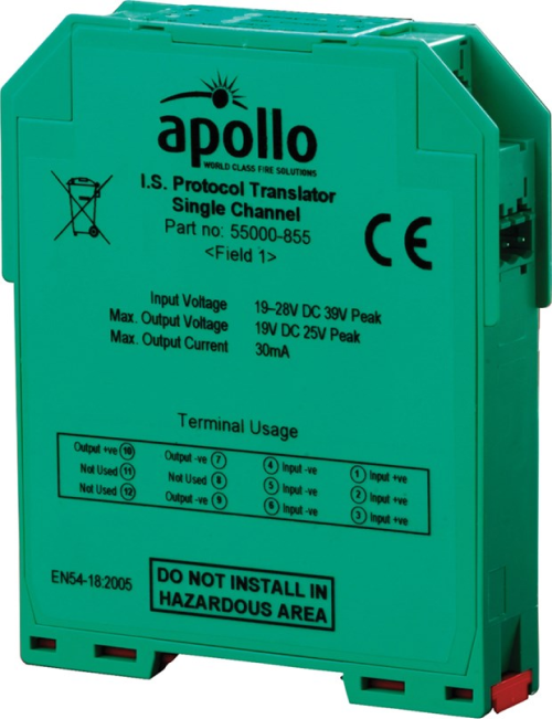 XP95 Intrinsically Safe IS Protocol Converter Single Channel